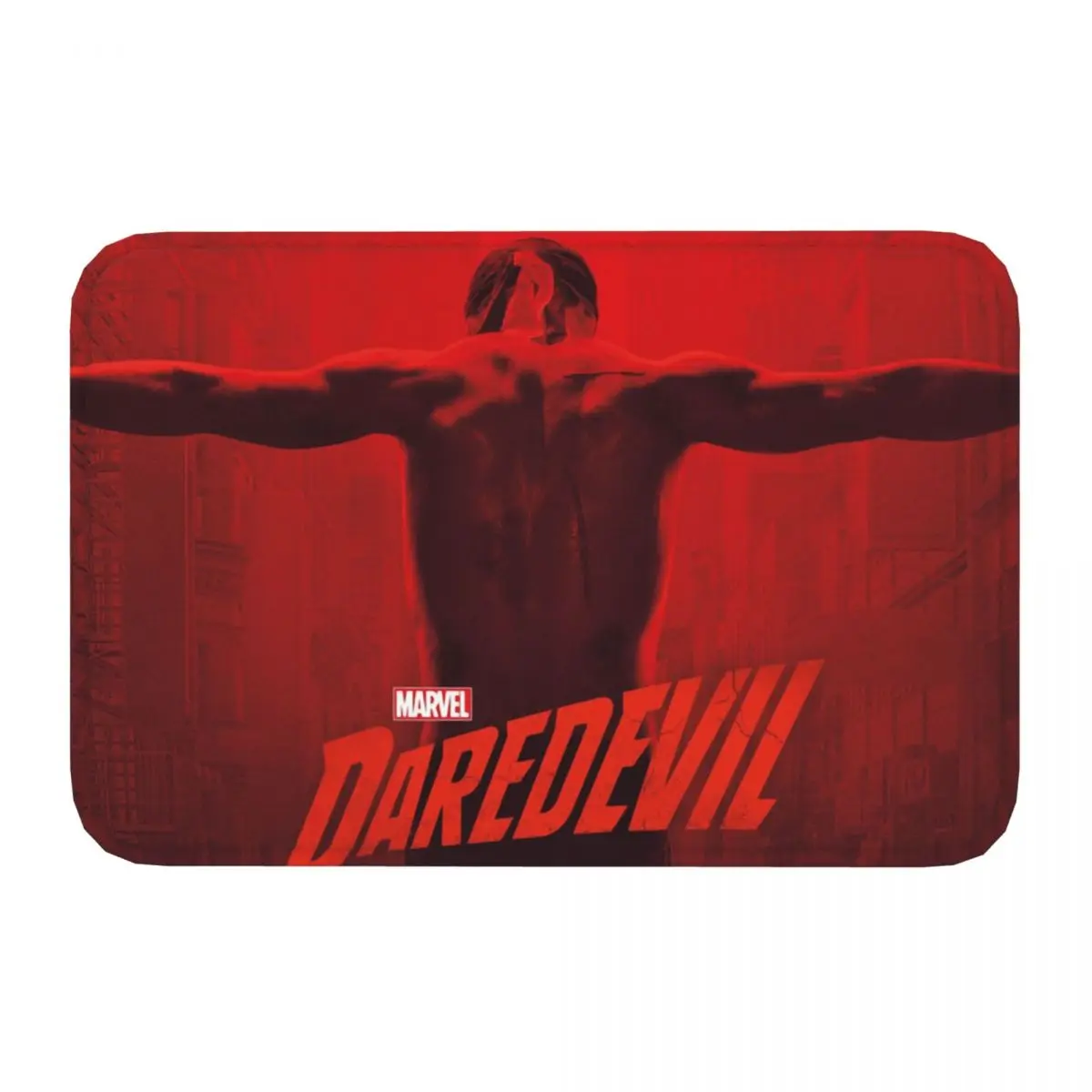 Behind Bedroom Mat Marvel Daredevil Doormat Kitchen Carpet Outdoor Rug Home Decor