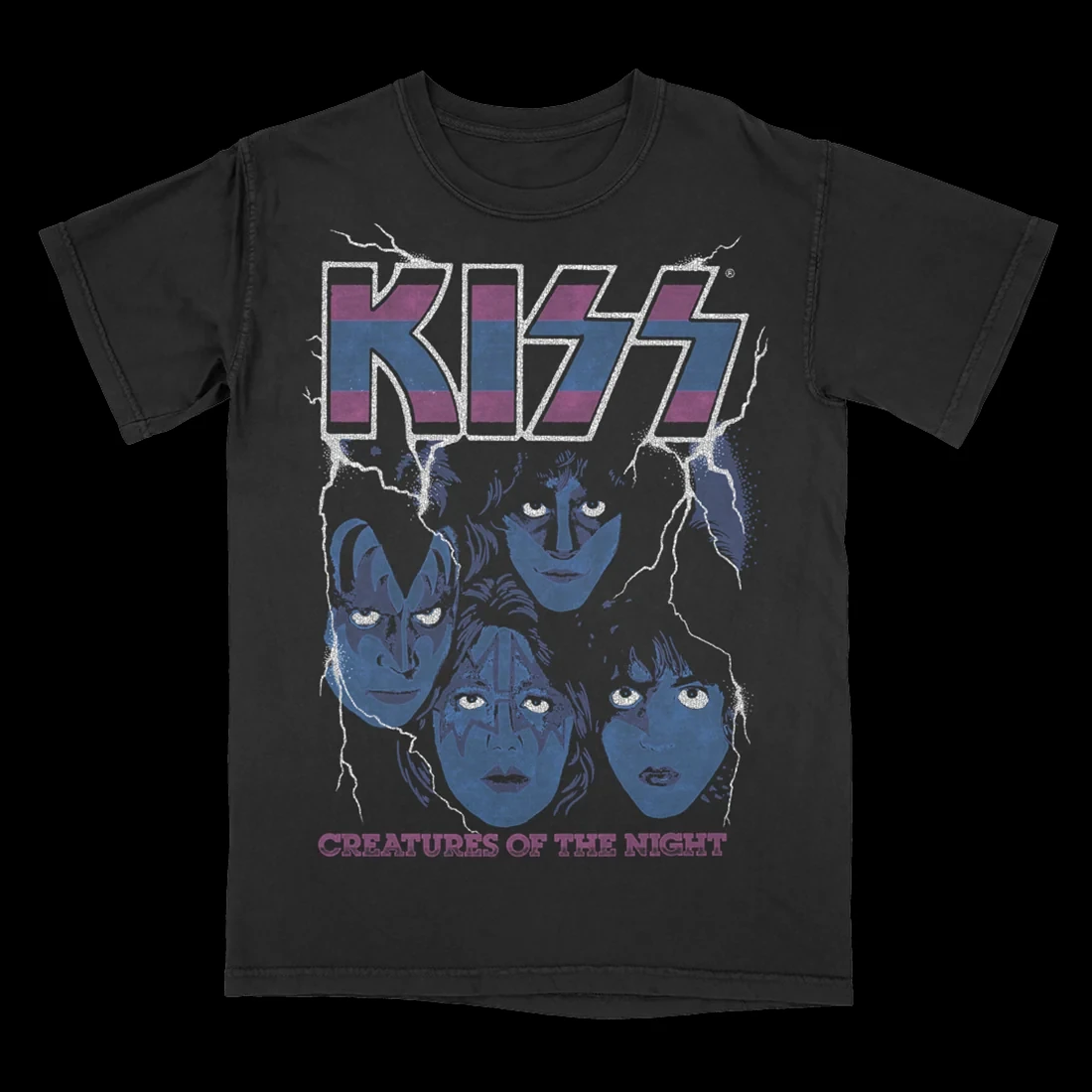 Kiss Rock T‑Shirt Unisex Short Sleeve Casual Top Classic Rock Music Fan Art Print Ideal for Fashion Lovers and Rock Fans