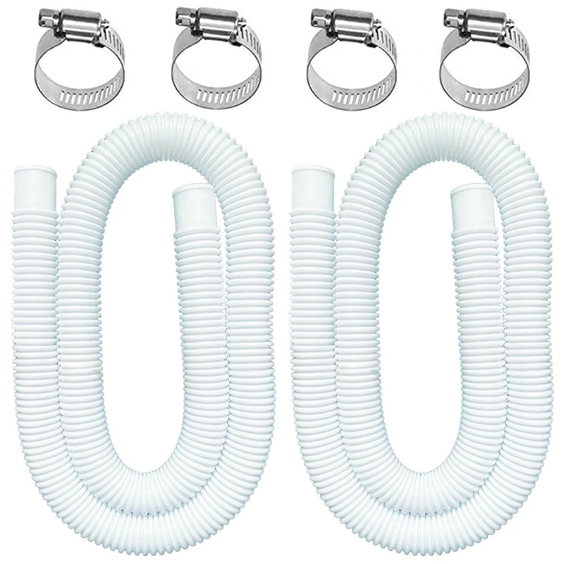 1.5In Pool Hoses For Above Ground Pools, 1.5In Diameter Pool Pump Replacement Hose 5 Filter Pump Hoses For Intex 28337EH