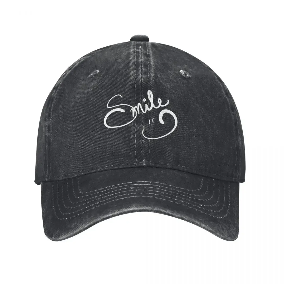 

Smile (color-white) Baseball Cap foam party Hat Wild Ball Hat Snap Back Hat custom caps Luxury Woman Men's