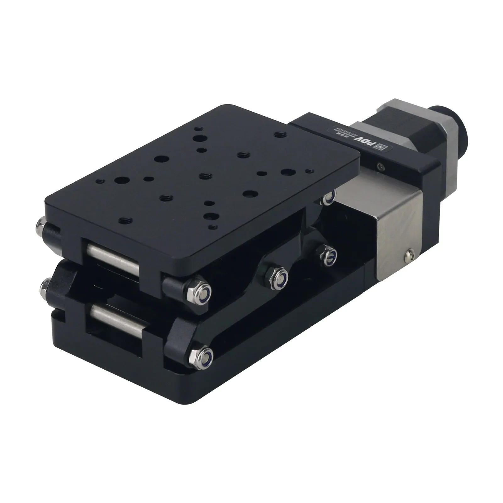 PT-GD401 Electric Lifting Platform Z-axis Motorized Lab Jack Sliding Rail 60mm Travel For Laboratory Equipment