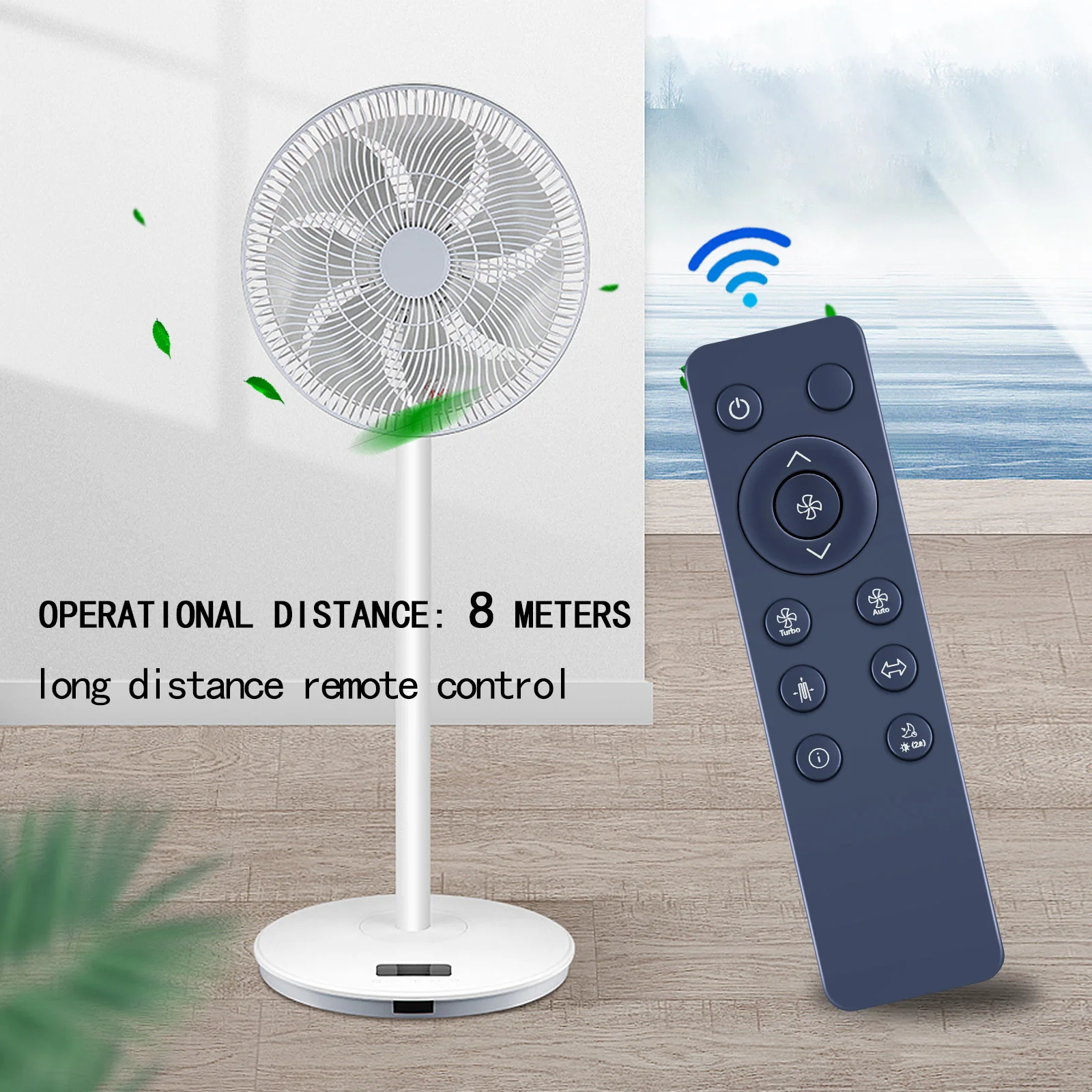 New Replacement Remote Control For AKB76036406 Aero Tower Fan