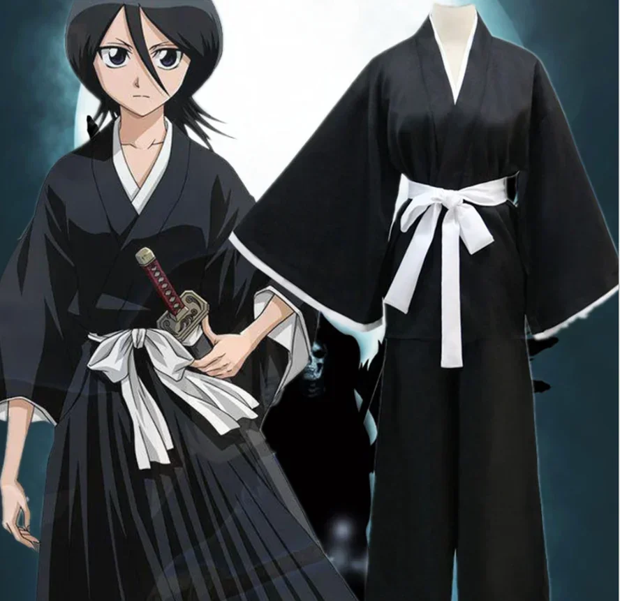 

Kurosaki Ichigo Cosplay Halloween Party Costume Men Anime Bleach Costume