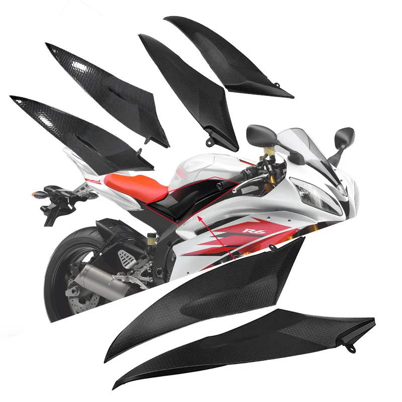 

For Yamaha YZF R6 YZFR6 YZF-R6 Surround Strips Motorcycle Decorative Str Lasting Fairing Fuel Tank Side Cover Side Cover Strips