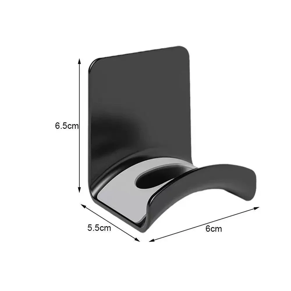 

Universal Headphone Stand Adhesive Wall Mount Hanger Under Desk Headset Holder Gaming Earphone Bracket Storage Organizer