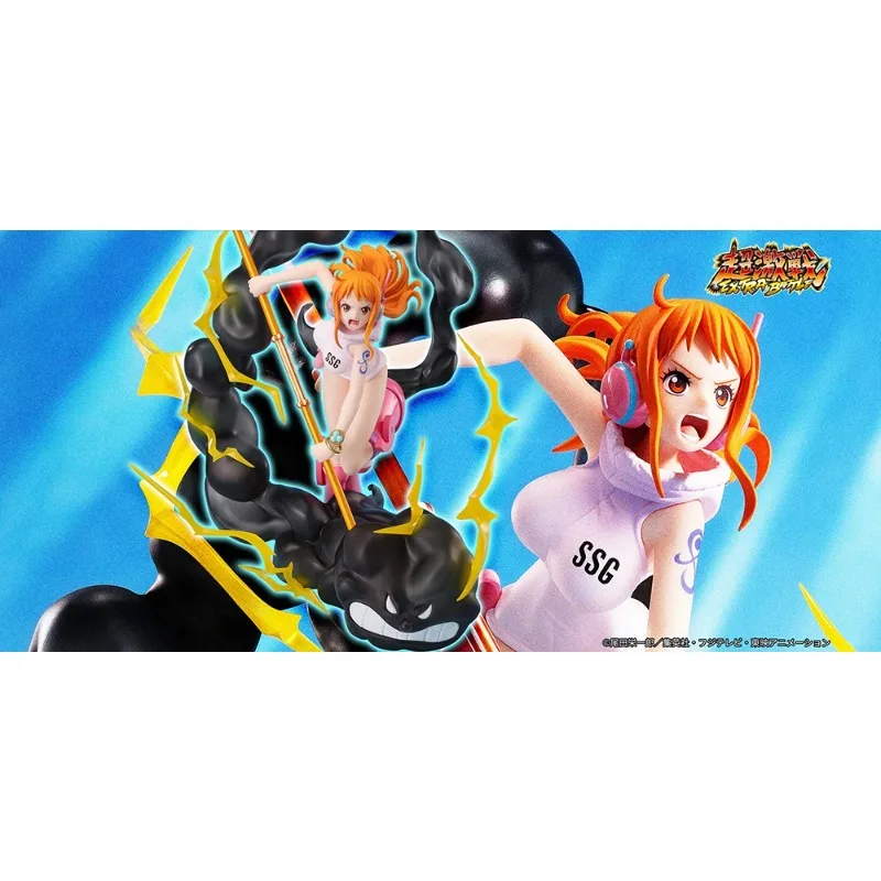 

【In Stock】Original Bandai Spirits Figuarts ZERO One Piece - Nami - Zeus Anime Figure Action Figure Collection Model Gift