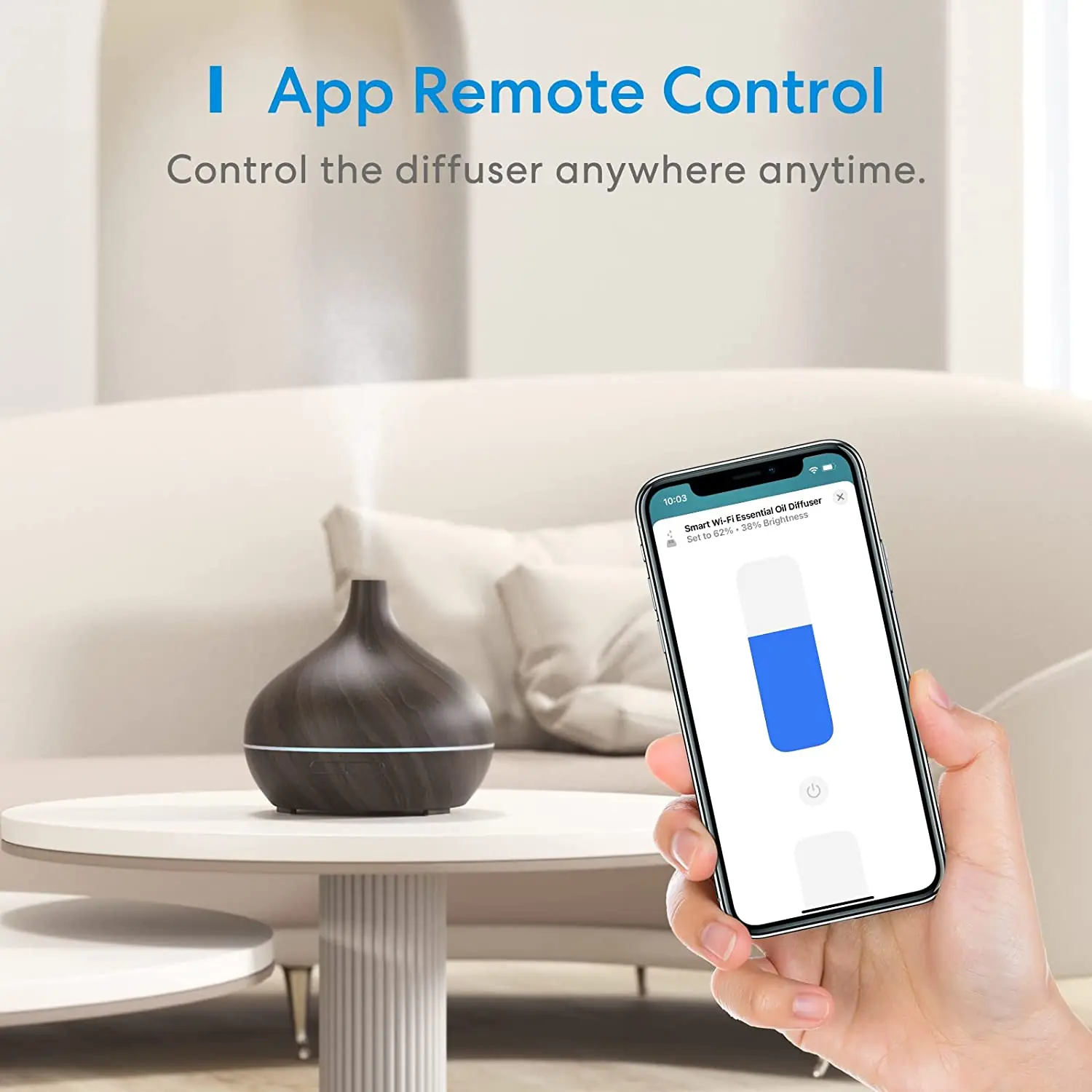 Il diffusore di olio essenziale funziona con, diffusore di aromaterapia ad ultrasuoni e umidificatore a nebbia
