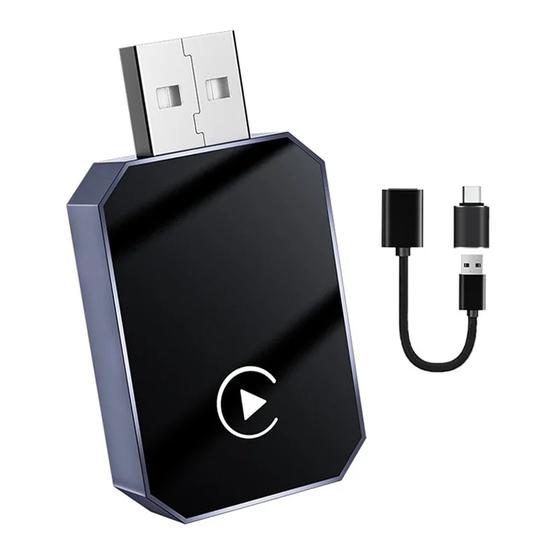 

A37T-Беспроводной адаптер Carplay, проводной к беспроводному адаптеру Carplay Android Auto, голосовое управление