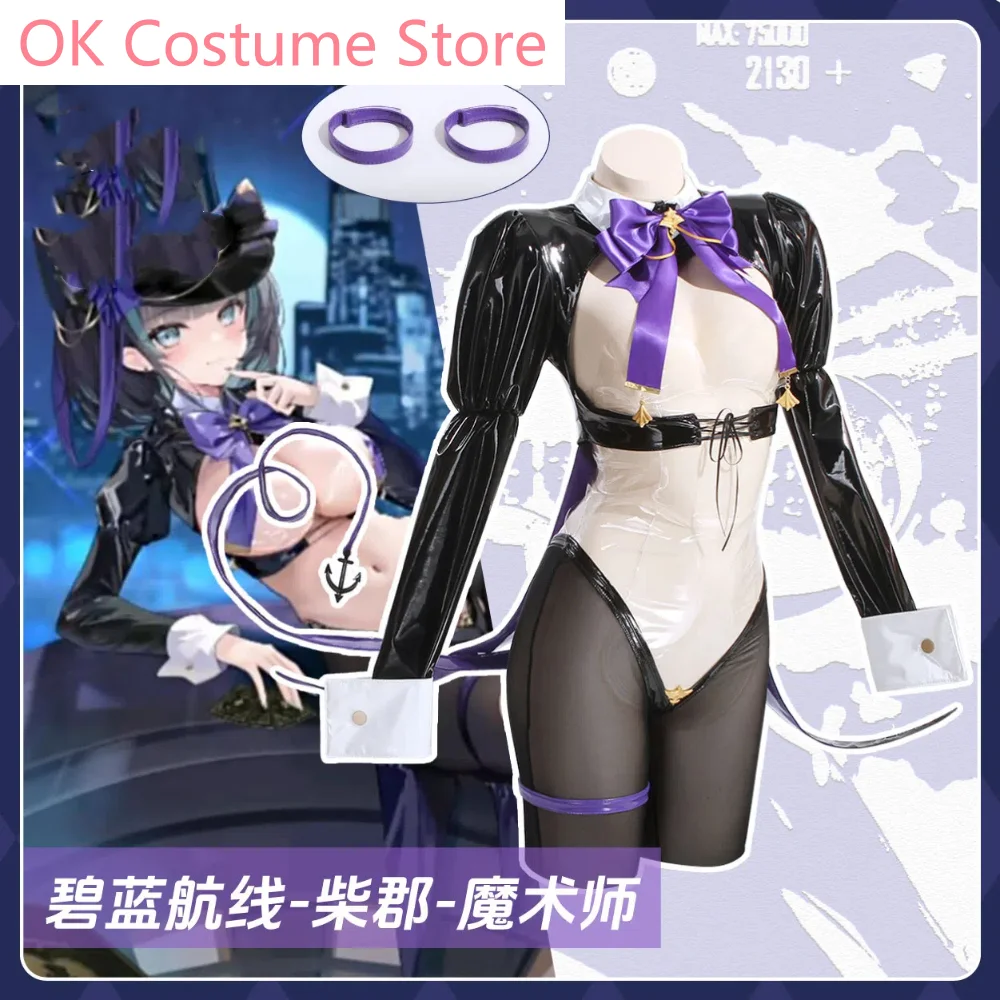 Azur Lane Cheshire Bunny Girl Cosplay Costume Cos Game Anime Party Uniform Hallowen Play Role Clothes Clothing