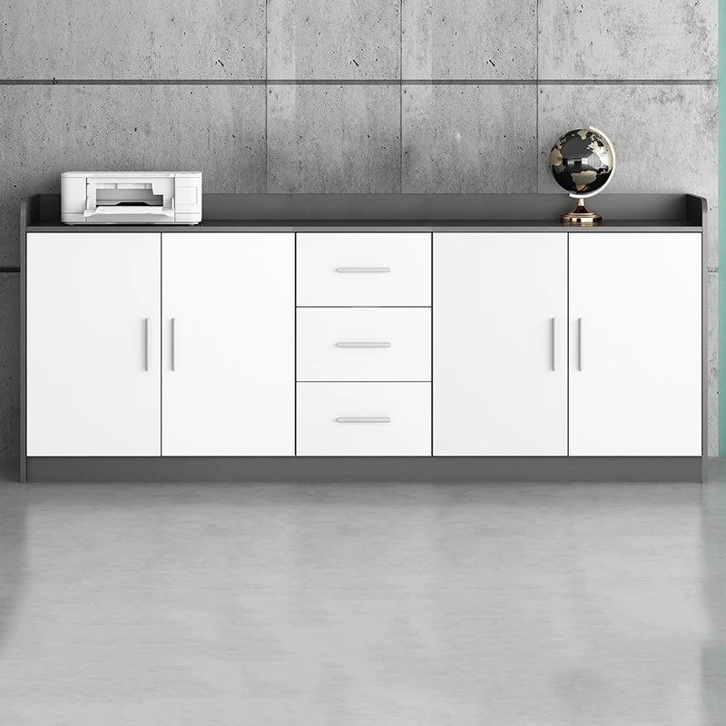 White Cabinet Mobile Filing Modern Office Furniture Design Wooden Drawer Type Storage Metal Lounge Drawers Archivero Bedroom