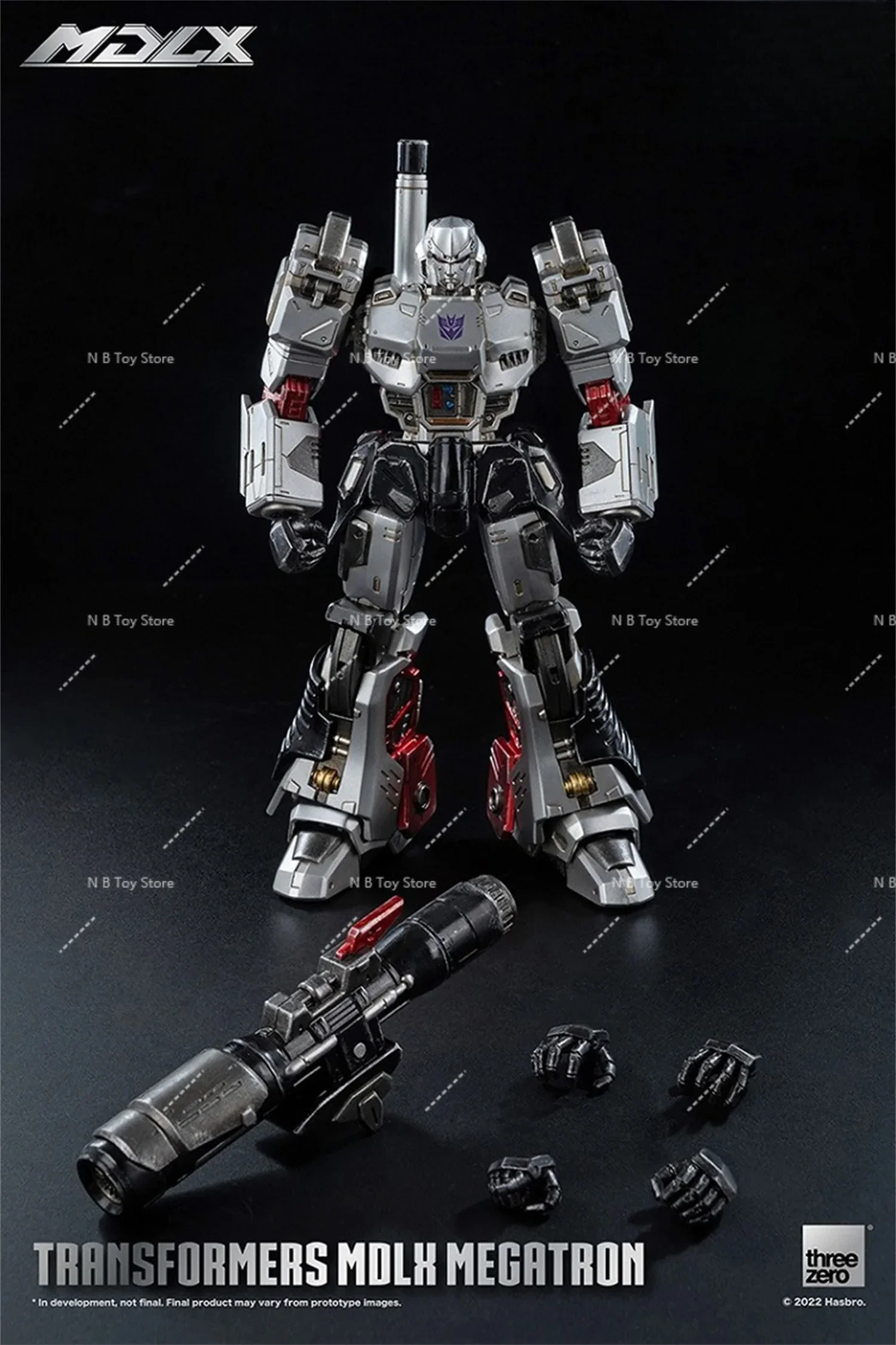 【W magazynie】 oryginalna figurka ThreeZero 3A G1 MDLX Transformation DLX MG Tank Megatank wysokiej jakości figurka z pudełkiem