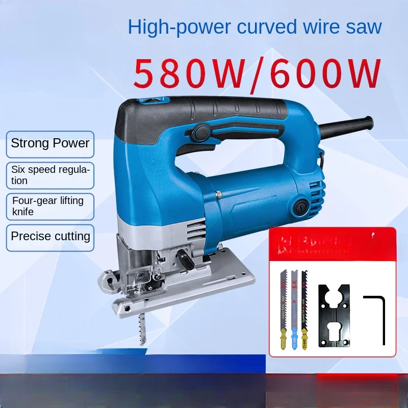 Scroll Saw Cutting Machine High-Power Hand Saw Desktop Multi-Function Power Tools