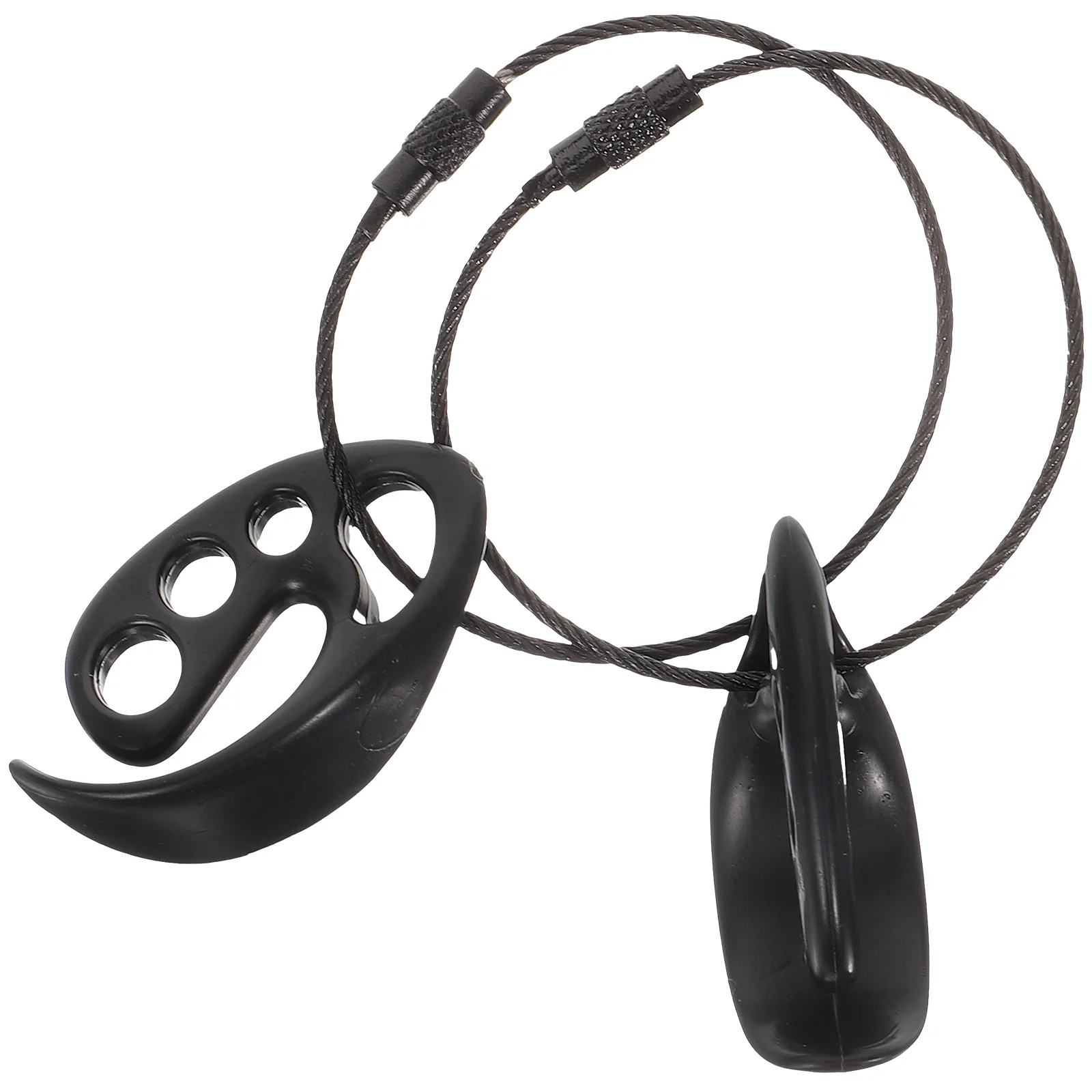 

2pcs Clips Portable Compact Flying Disc Holder Small Clamps for Sports Outdoor Durable WearResistant Lightweight Safe