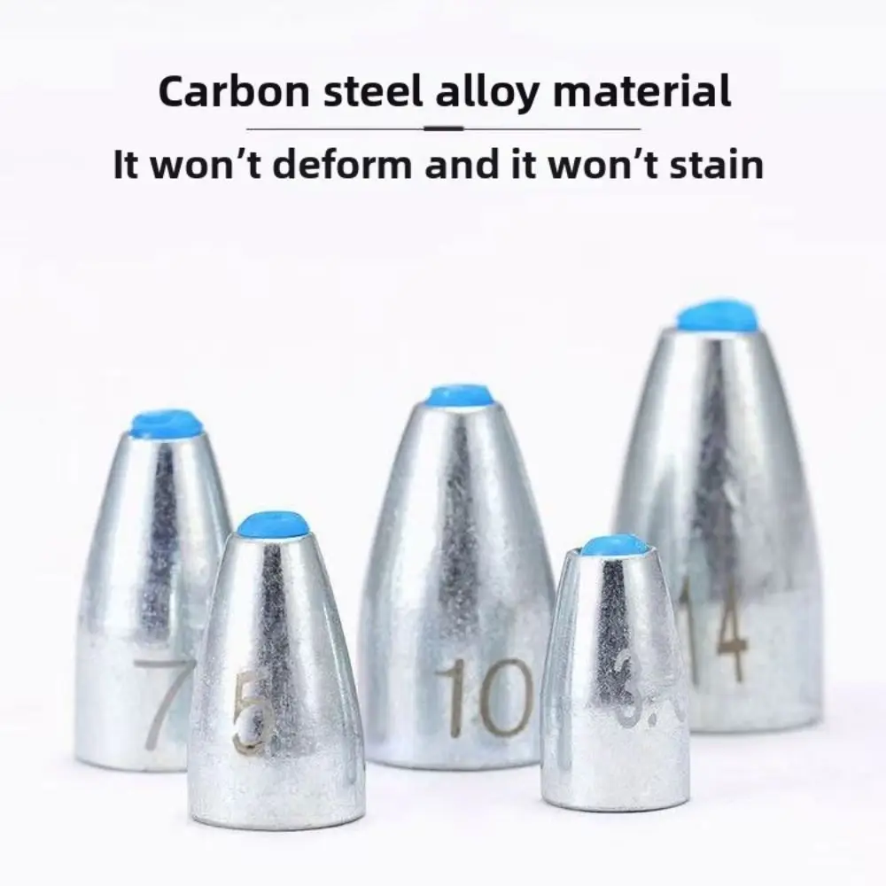 25pcs 25 Pcs fishing Pendant carbon steel Material Box Packed Fishing Gear Pendant Shape Fishing Supplies Saltwater Fishing