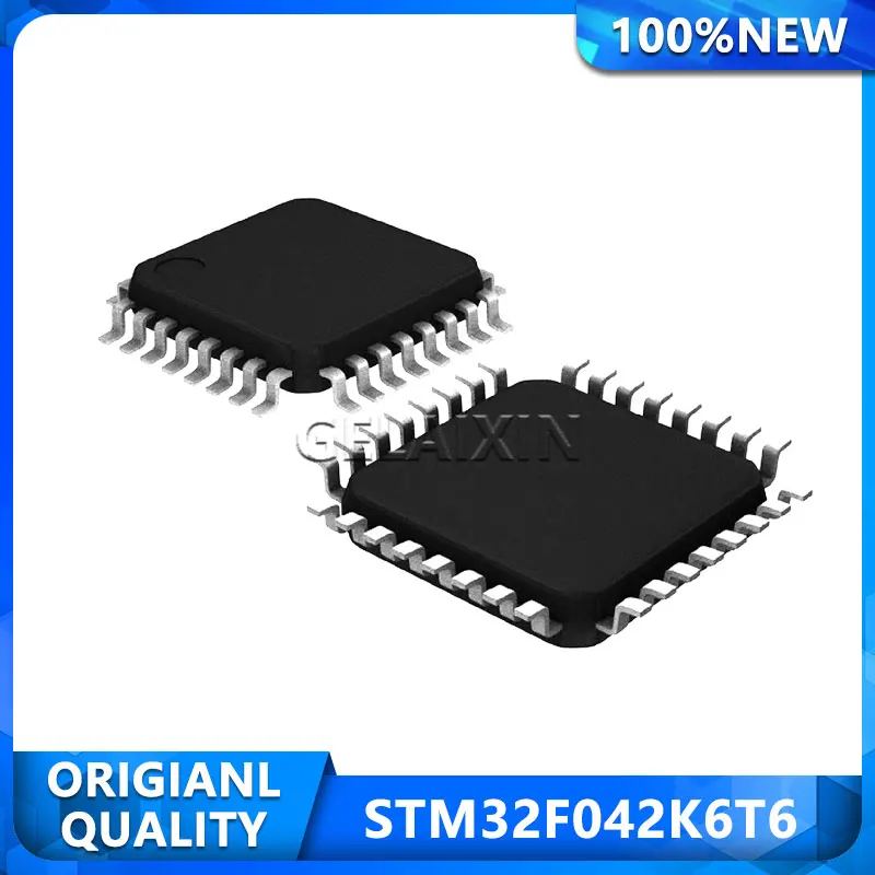 10PCS STM32F042K6T6  LQFP32(7*7)  STM32F042K6  STM32F042K  STM32F042  32F042  100%Original genuine product