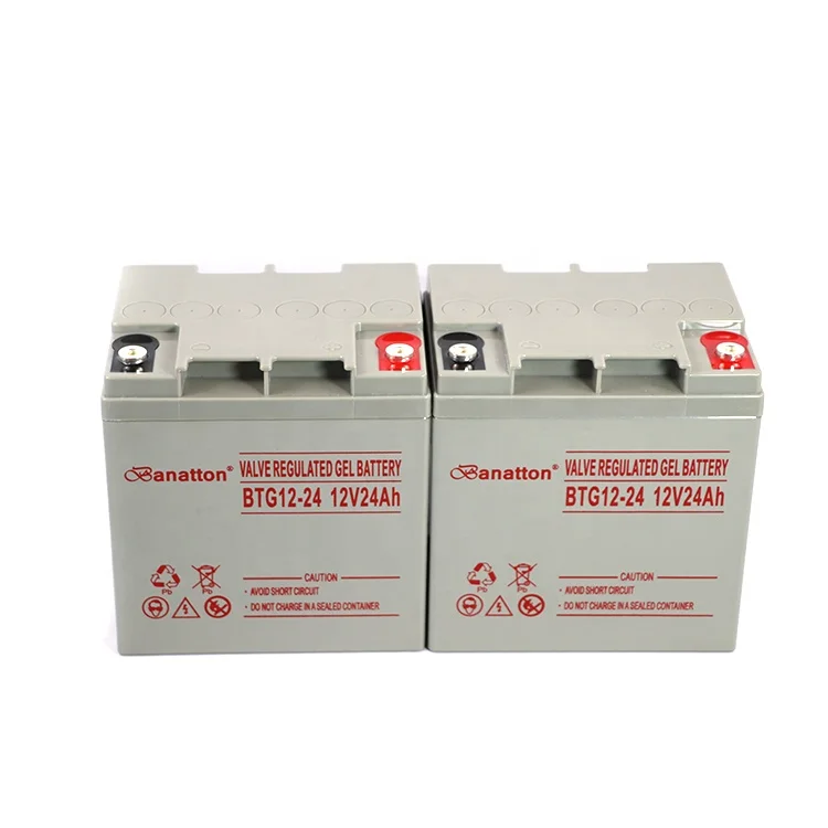 Deep Cycle Rechargeable 12V 24AH Gel Solar Battery Solare Pil Bateri Bateria Storage Acid Lead Batteries