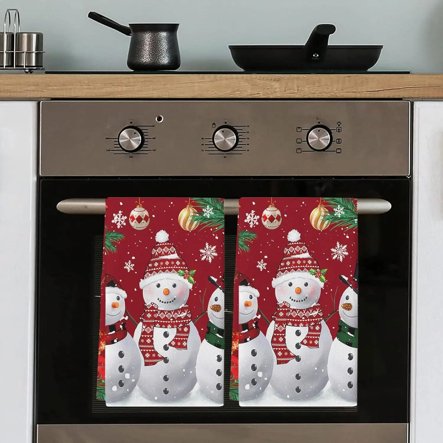 

Рождественский снеговик, снежинка, кардинал, птица, набор полотенец для мытья посуды, чистящие средства, быстросохнущая штанга, салфетки для рук, рождественские украшения