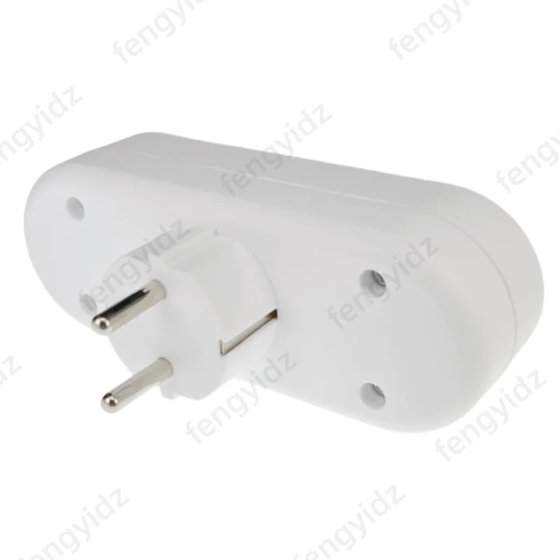 الاتحاد الأوروبي مقبس كهربائي 3 منافذ الأوروبي القياسية محول توسيع مقبس الطاقة 2Pin التوصيل تمديد محول التيار المتردد محول