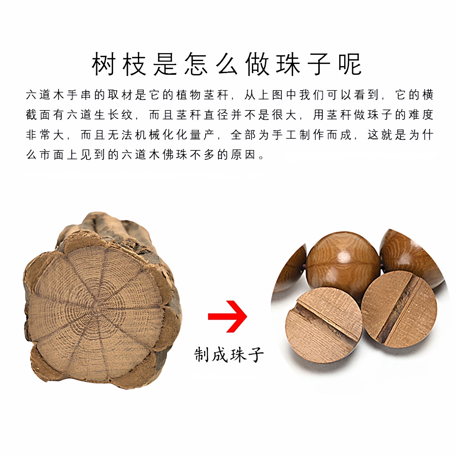 2026 Authentic Full Pattern Wutai Mountain Six Lines Wood Buddha Beads Bracelet Factory Direct Supply Bulk Discount Dropshipping view 3