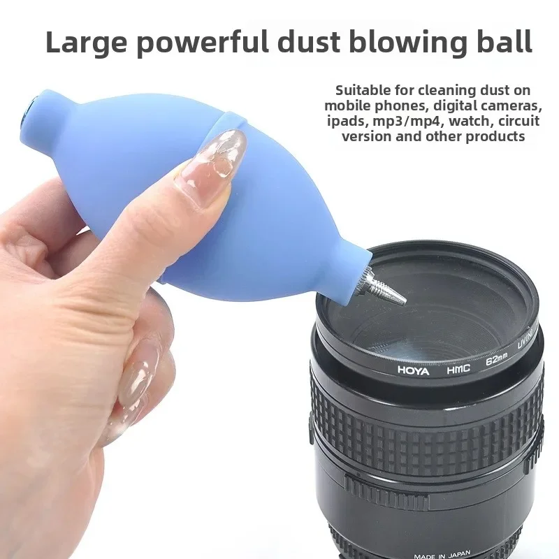 2 in 1 Powerful Air Blower Ball Rubber Squeeze Blower For Phone Repair Camera Lens PCB Keyboard Watch Dust Removal Cleaning Tool