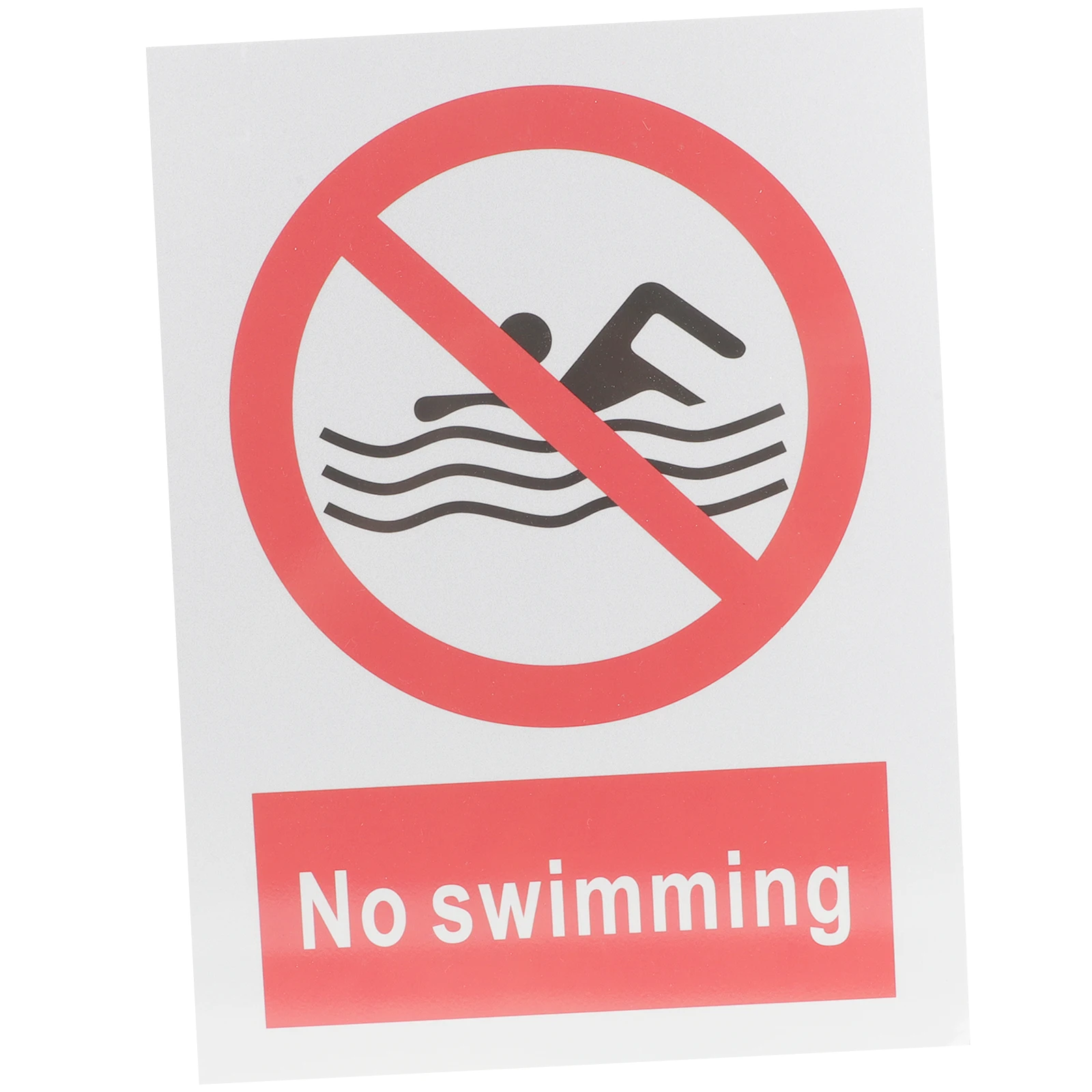 

No Swimming Signs Warning Decals Safety Label Security Sign Pool Rules Aluminum Caution Danger Signs Pool Bottom Garden Supplies