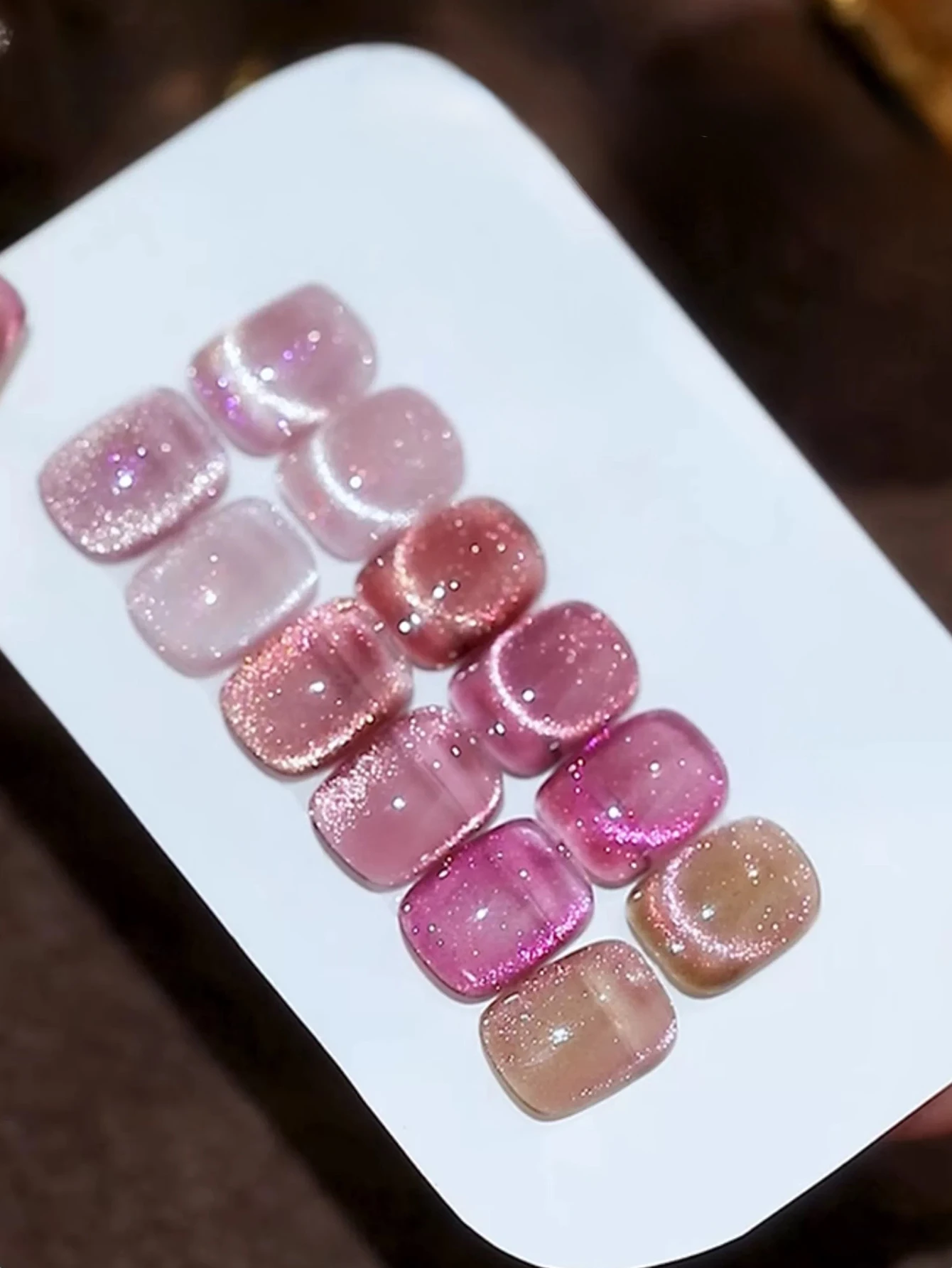 1/6PCS 2025 Nail Art Forniture per donna Set Autunno e Inverno Notte Crema Foglia d'acero Drago Frutta Occhio di gatto Gel UV Smalto per unghie