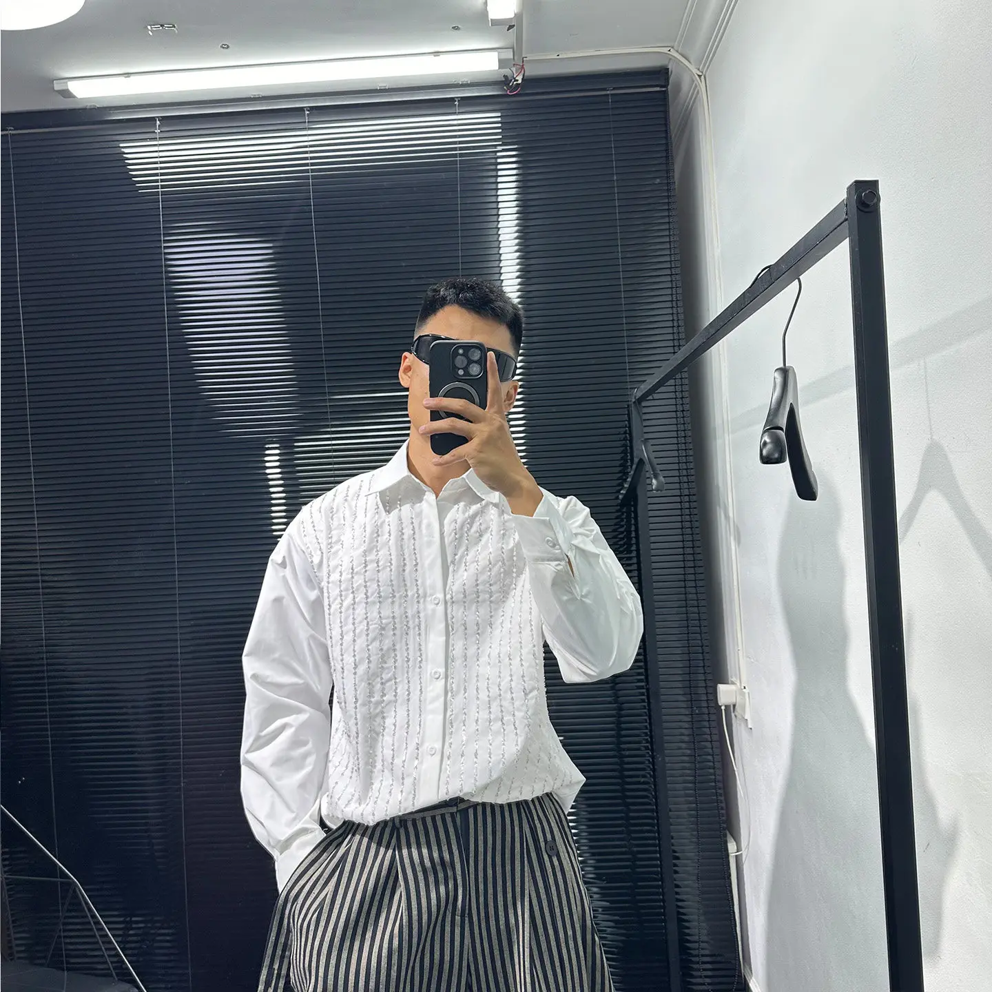Dark Design Avant-Garde Shirt Men's Autumn Loose Retro Idle Style All-Matching