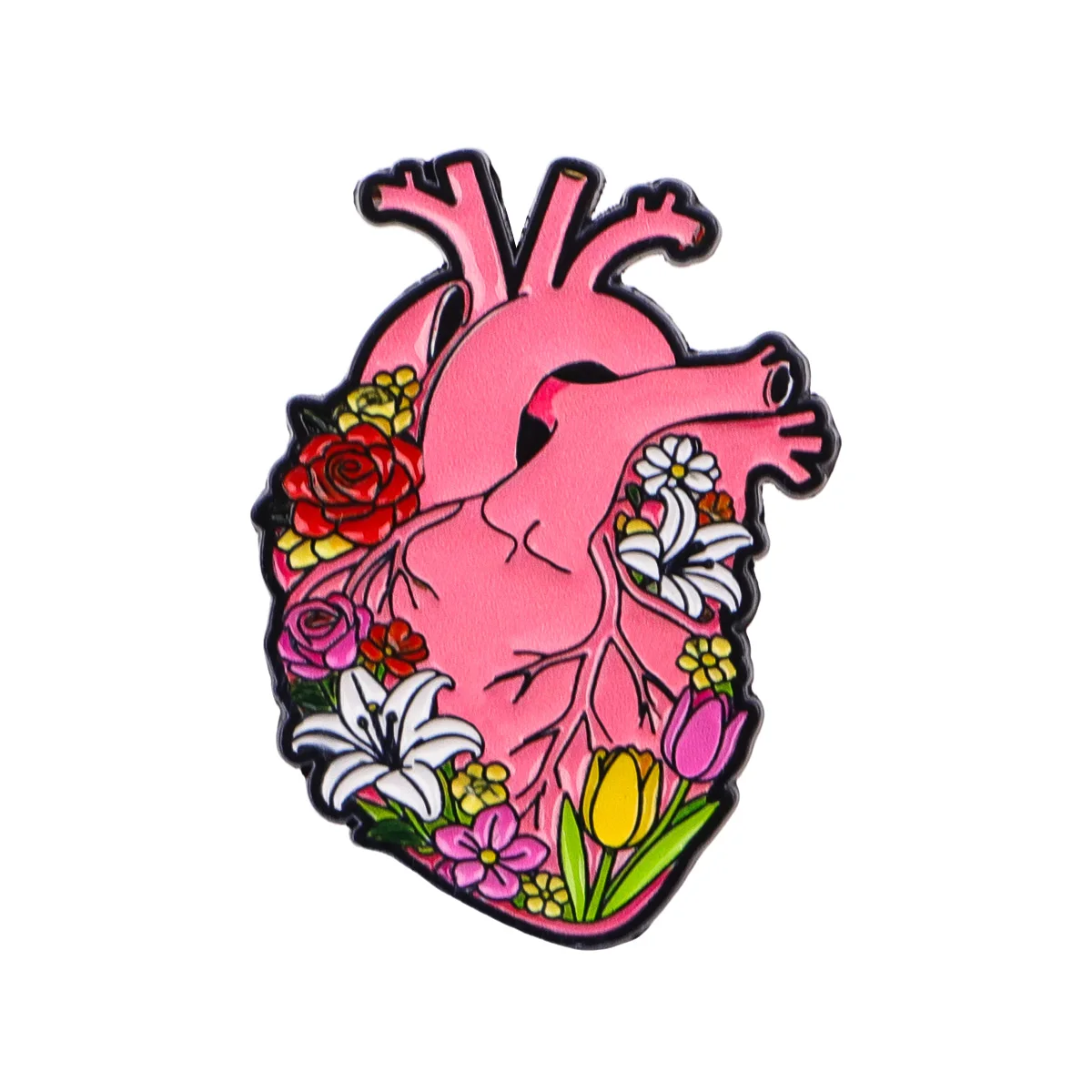 Medical Themed Enamel Pins Human Organ Lapel Pins Badges On Backpack For Clothes Jewelry Accessories Nurses Doctors Gifts