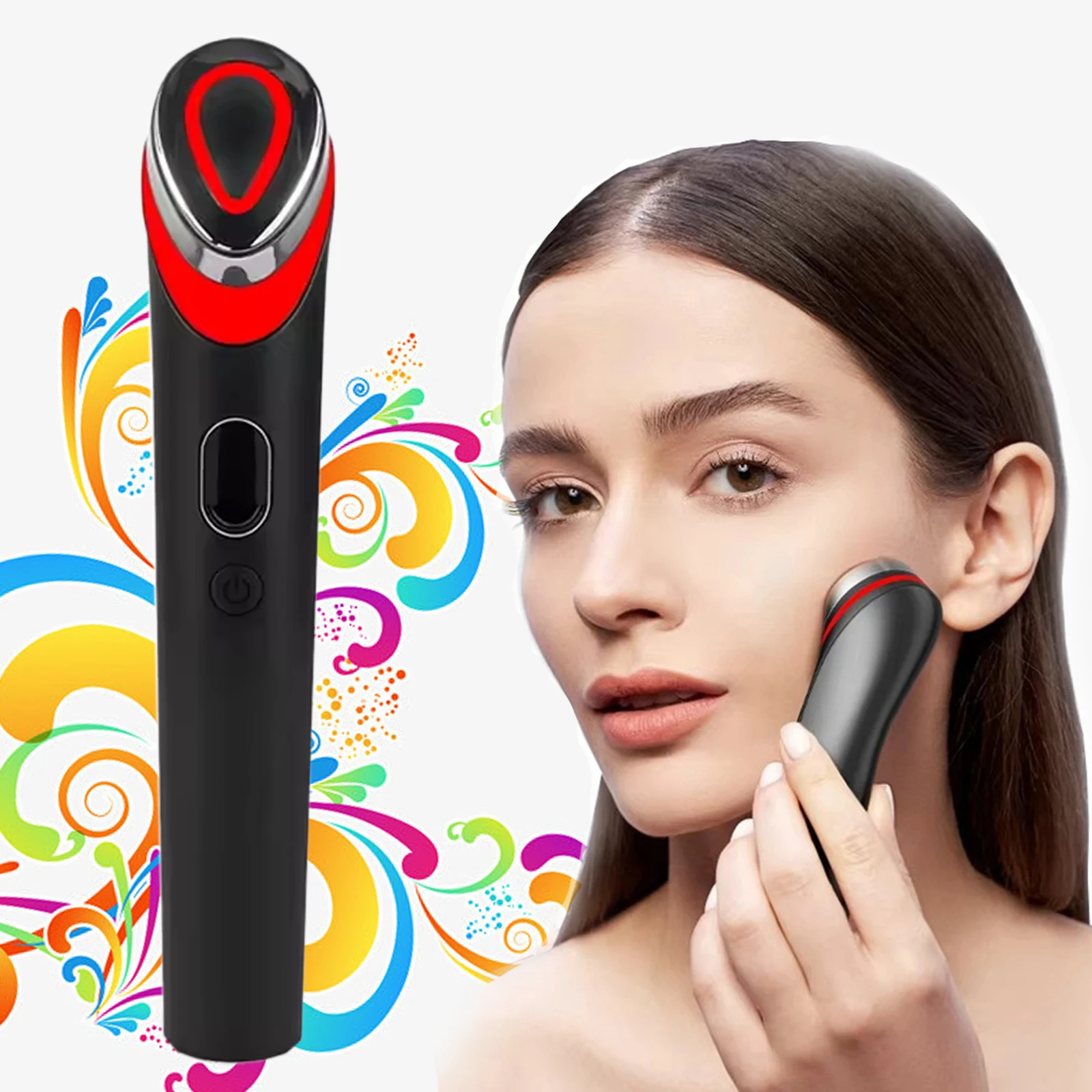 

7 Colors Age-R Booster Pro Facial Skin Care Anti Wrinkle Beauty Device Microcurrent Lift Massager Home Use Beauty Skin Care