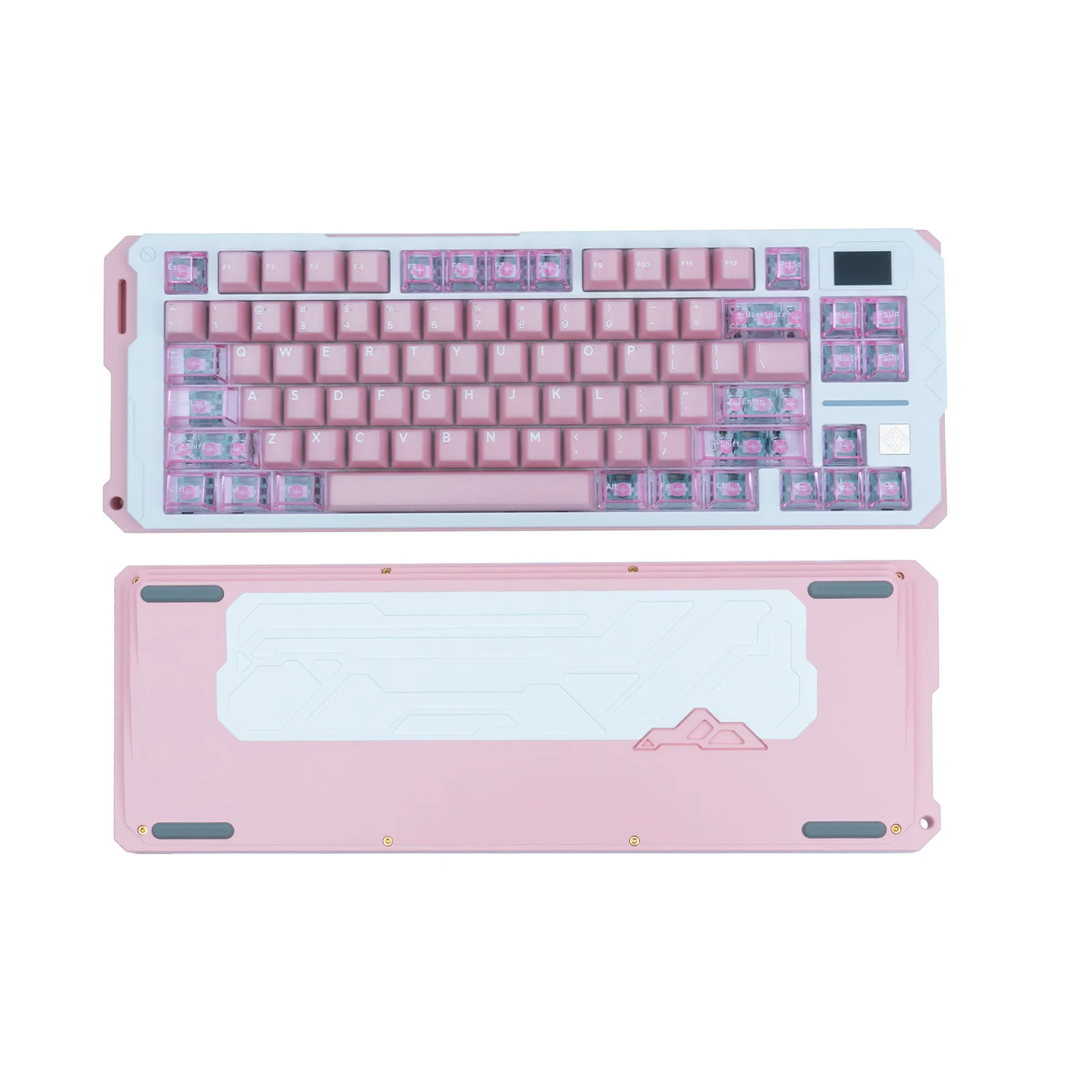 Sikakeyb Castle Hm80 HE لوحة مفاتيح مغناطيسية من سبائك الألومنيوم لوحة مفاتيح سلكية RGB Gateron 8k لوحة مفاتيح الألعاب لـ Valorant FPS