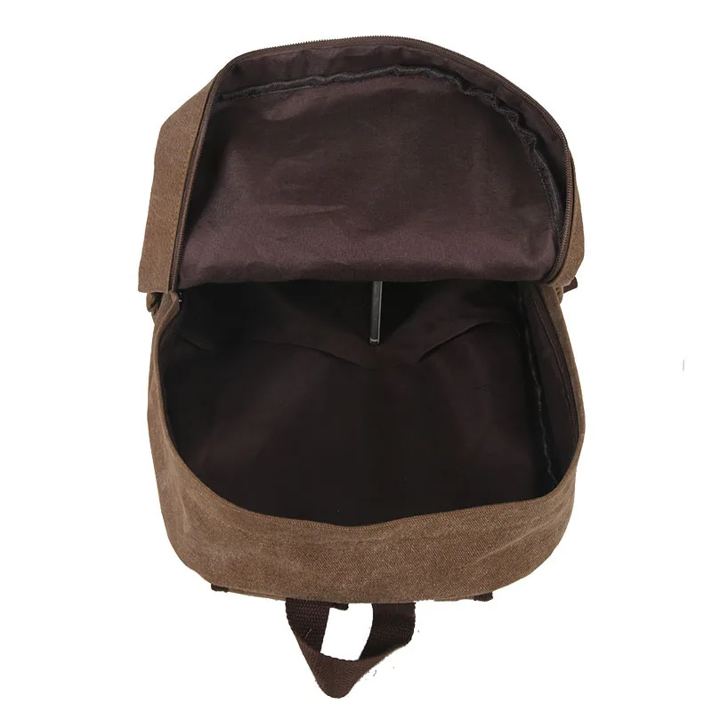 YoReAi New Canvas Fabric Backpack for Men Simple Large Casual Capacity  Multifunction School Students Bag Travel Package