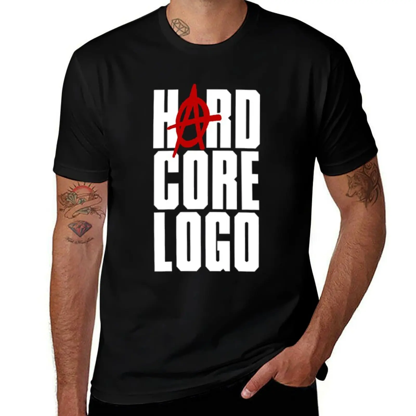 Hard Core Logo T-Shirt graphic t shirts for man T-Shirt