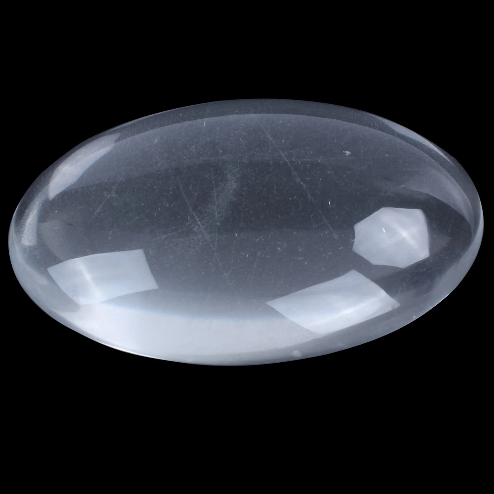 20PCS Oval Crystal Transparent Clear Glass Cabochon Dome Decor 30X40mm