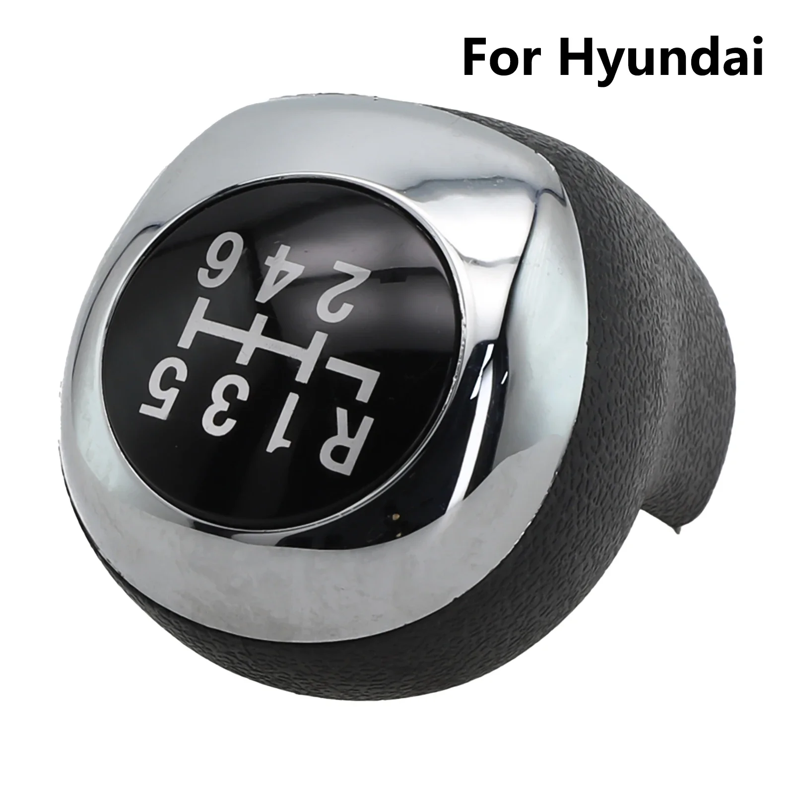 

Black Leather 6 Speed Gear Shift Knob OE 43711 A5200 The Perfect Addition for Your For HYUNDAI I30 GD 2012 2017