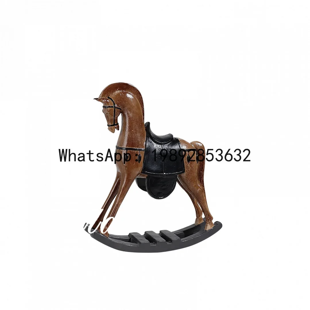 a21 chinese year of the horse ornament - living room tv cabinet, study, office home decor soft decoration