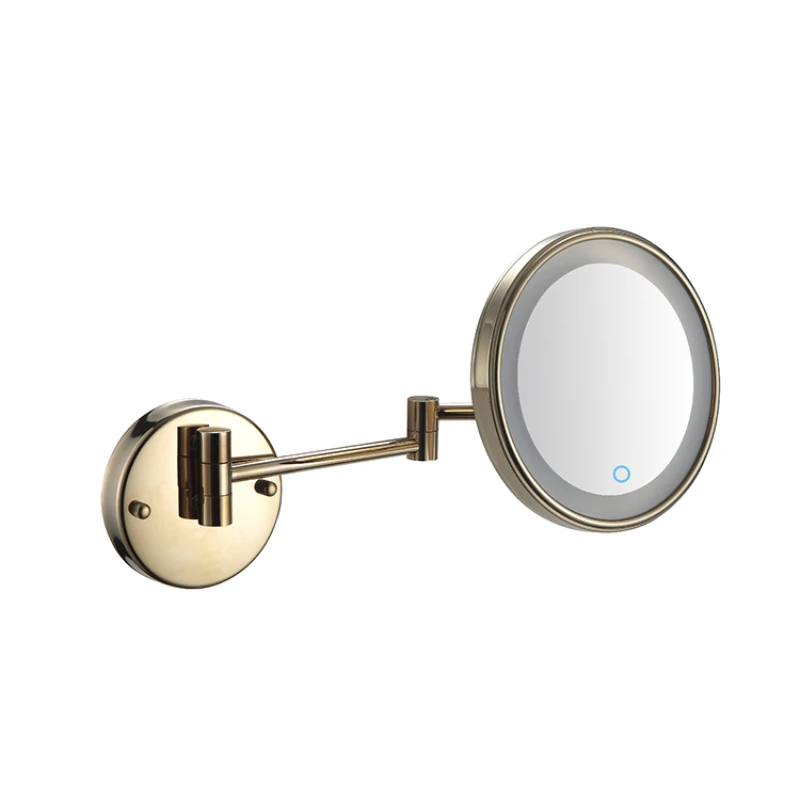 

Colorful Mirror Touch Switch Wall Mounted LED Glass Mirror With Led Light