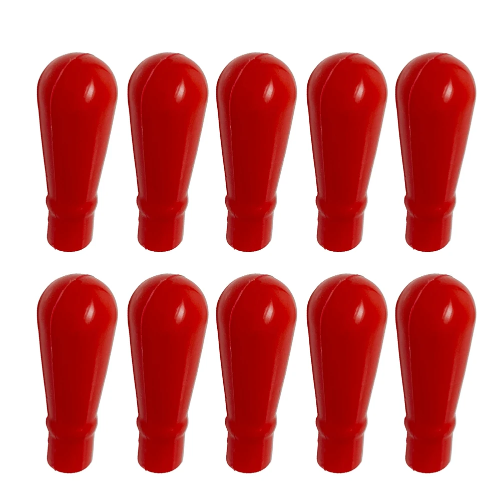 Acid and Alkali Resistant Latex Cap Red Dropper Bottle Cap Durable Latex Head Cap Suitable for 6 7 8mm Dropper Pack of 10/20