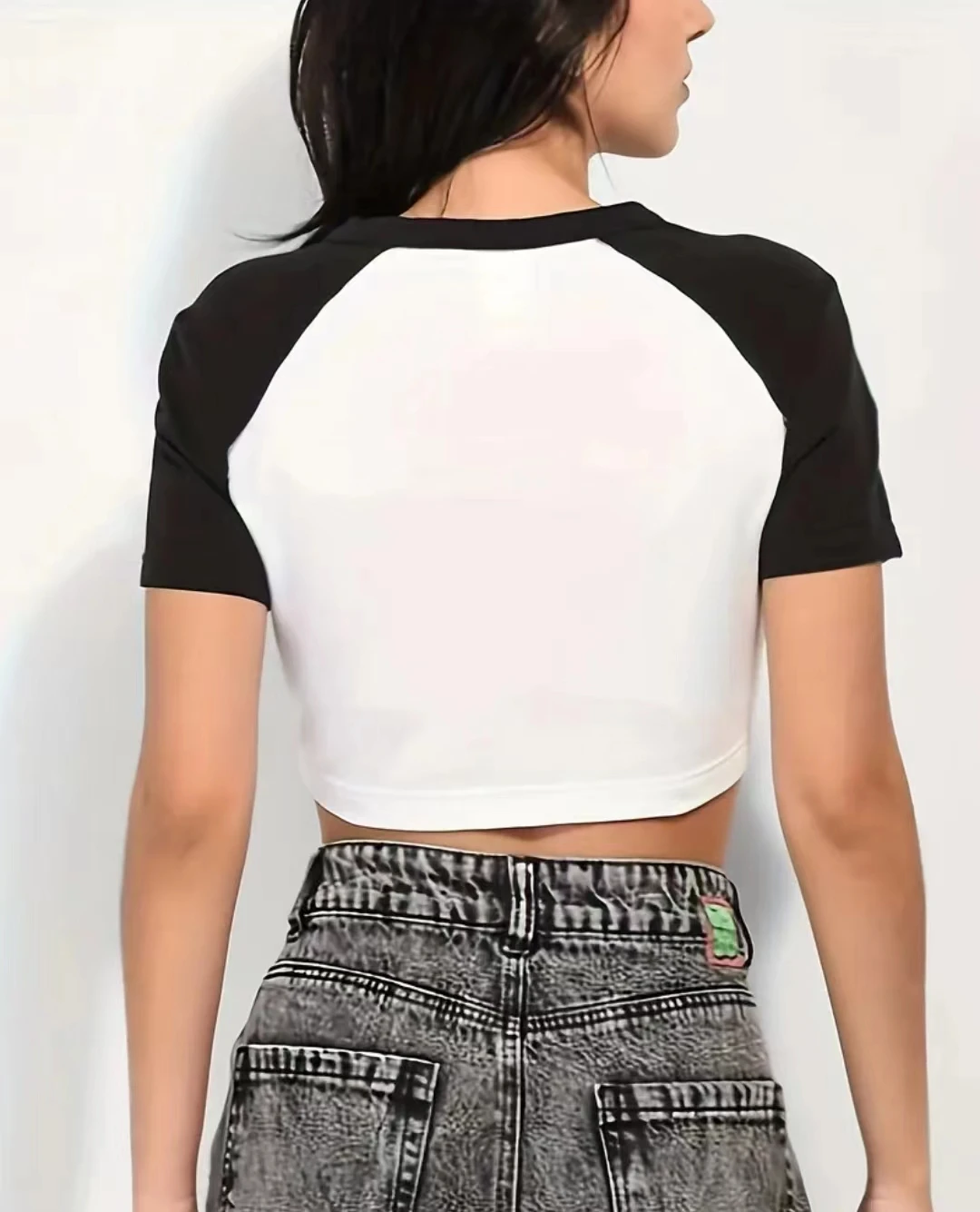 Y2k Tops  Y2k Clothes Korean Tops Womens Clothing Lana Del Rey Crop Top Aesthetics T Shirt Harajuku Streetwear Short Sleeve Crop