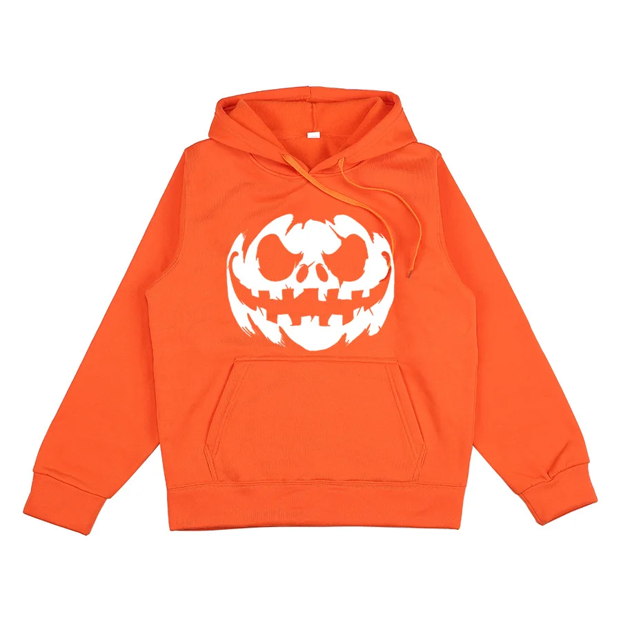 

2023 16 colors Halloween Pumpkin Print Hoodies for Men Autumn Men's Top Pullover Winter Long Sleeve Loose Hooded Shirt Свитшот