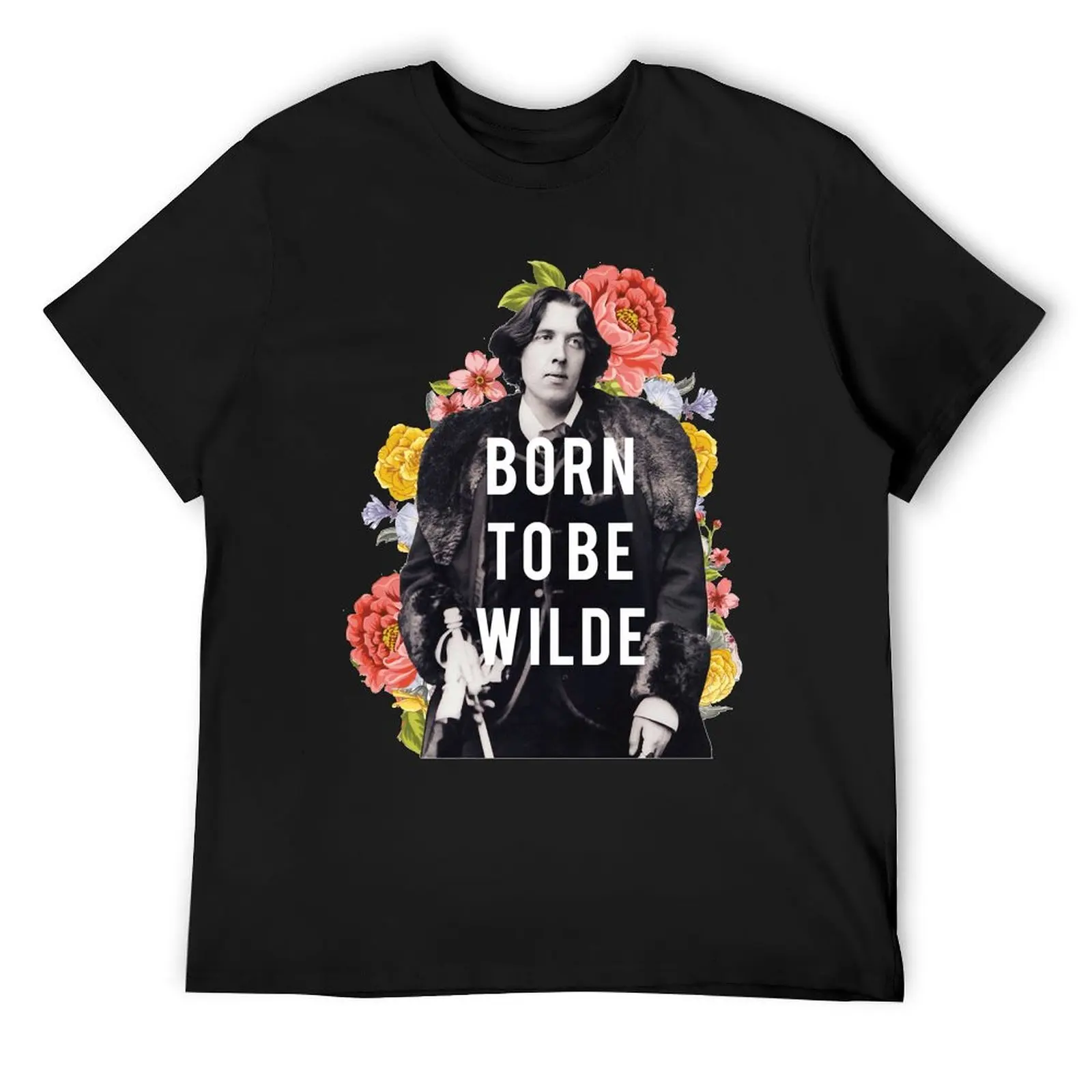 

born to be wilde Essential T-Shirt plus sizes basketball graphic tees men clothings