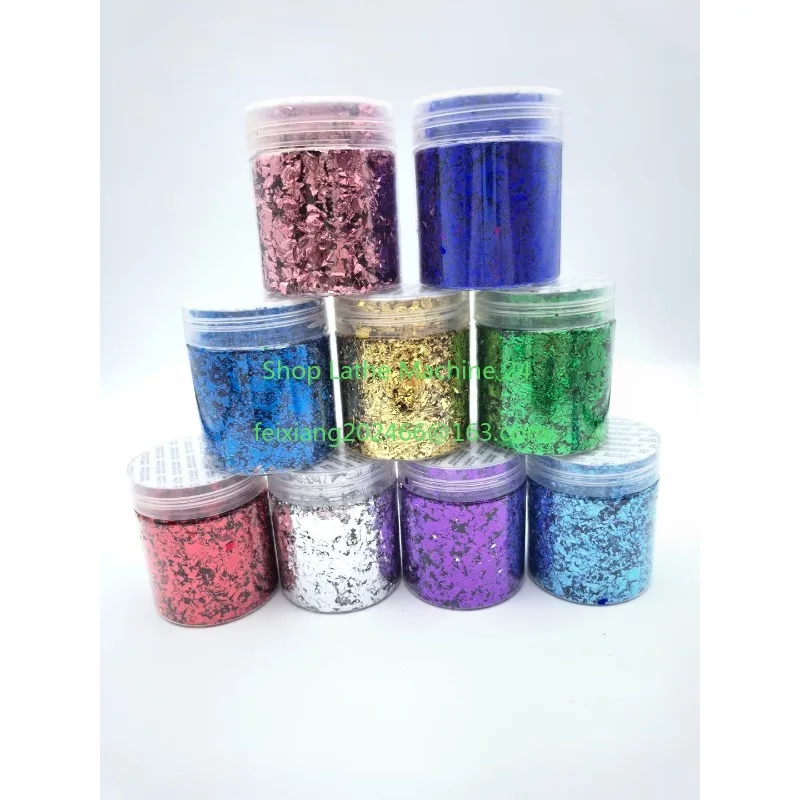 

4g Carbon Fiber DIY Chopped Carbon Fiber Short Cut Forging Plastic Color Glitter Chips Pieces