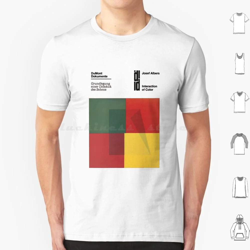 Interaction Of Color T Shirt Men Women Kids 6xl Beautiful Man Cool Handsome Minimalist Vintage Retro Rene Aesthetic Josefs Mrky