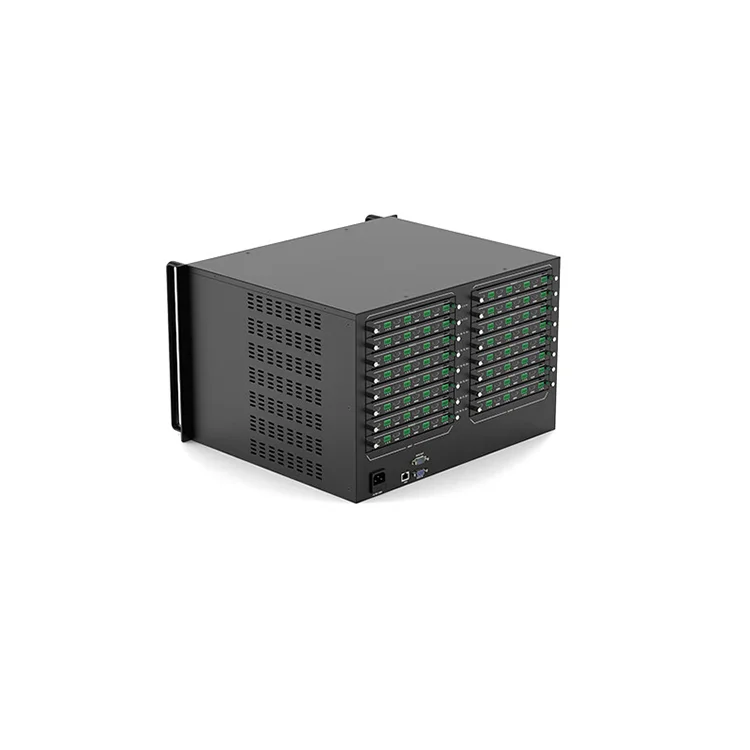 Switcher a matrice HD 4K HDM I senza soluzione di continuità 32 in 32 out Interfaccia VGA DVI SDI Tipo plug-in ibrido Switcher a matrice senza soluzione di continuità Video
