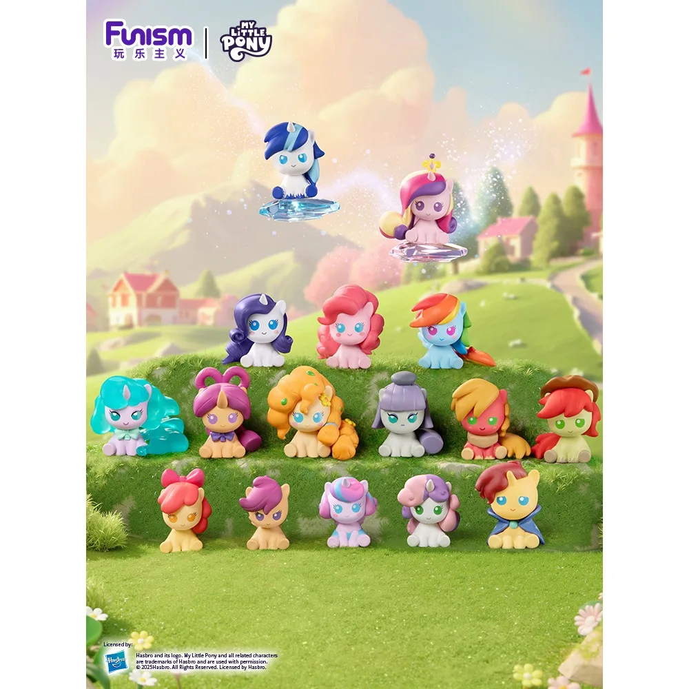 New Funism Original My Little Pony Magic Bottle Mini Blind Box Pinkie Pie Cartoon Collectibles Toys Wonderful Gifts for Fans
