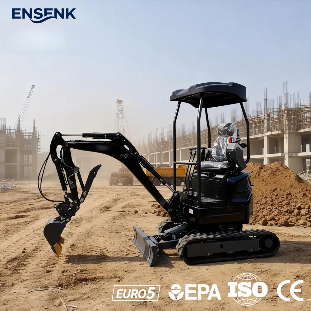 

Мини-экскаваторы 1.0 т, 1.2 т, 1.7 т, 2.5 т для сельского хозяйства и строительства, с дизельным двигателем, Европа, EPA Euro 5, CE, быстрая доставка