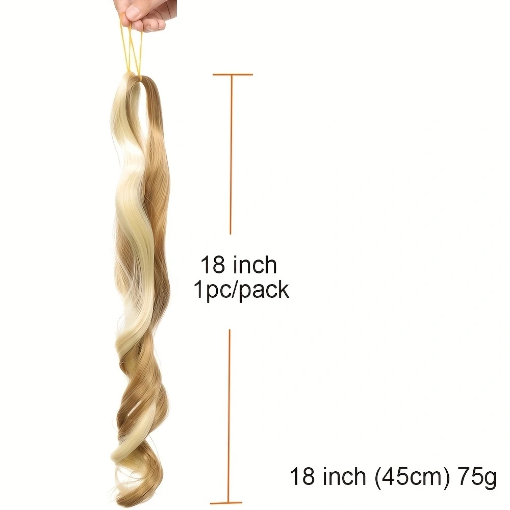 French Curls Synthetic Crochet Braid Hair Extensions Yaki Pony Style Wavy Afro Loose Natural Hair Curly Braiding Hair Hook Braid