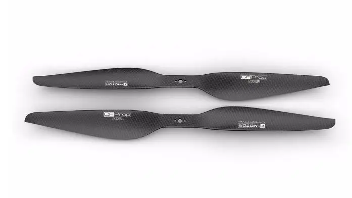 

1 pair of T-Motor CF prop P20*6 Prop - 2PCS/PAIR 100% Carbon propeller Light weight Polish type 20inch 20X6 P20X6