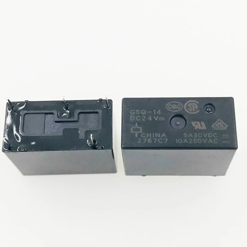 

New 10Pcs/lot relay G5Q-14 G5Q-I4 G5Q-14-DC24V G5Q-14-24V G5Q-14 DC24V G5Q-14 24VDC G5Q-14-EU 10A 30vdc 5Pin