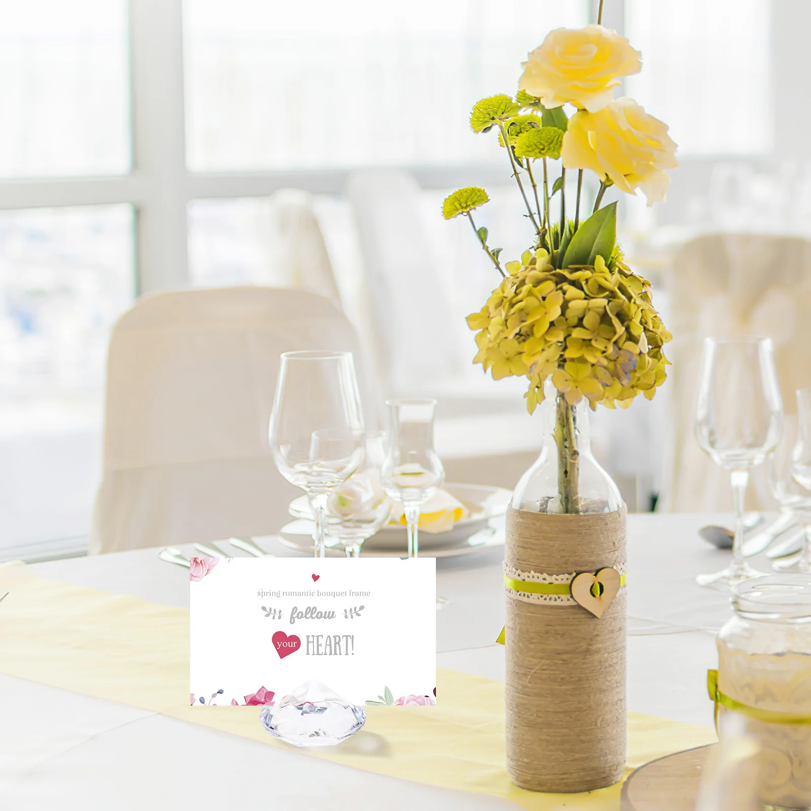 

12Pcs Clear Acrylic Place Card Holders for Tables Elegant Crystal Look Table Number Stands Wedding Birthday Party Favors