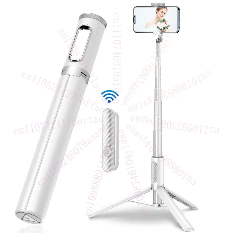 E-Easy To Use-Cell Phone Selfie Stick Portable Aluminum Selfie Stick Extendable Tripod with Bluetooth Remote for 4-7 Inch Smartp